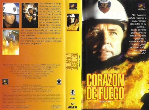 Corazon De Fuego Vhs Patrick Duffy Steve Jacobs Heart O Fire