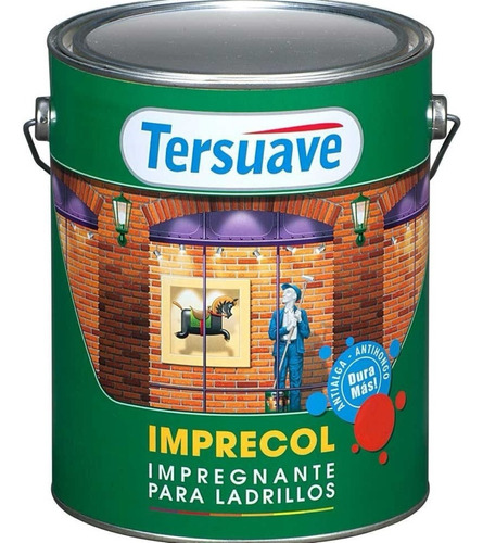 Imprecol Ladrillos Satinado Ceramico Tersuave 4 Lts