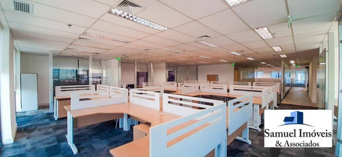 Conjunto Para Alugar, 510 M² Por R$ 25.000,00/mês - Brooklin - São Paulo/sp - Cj0380