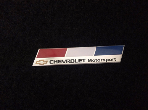 Emblema Usa Motorsport Chevrolet  Alta Qualidade