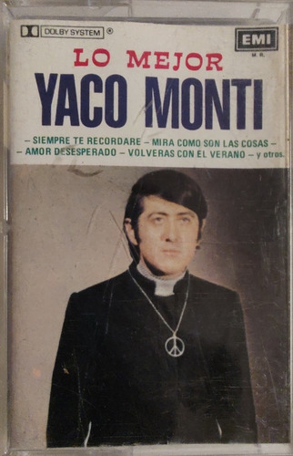 Cassette De Yaco Monti Lo Mejor (2384