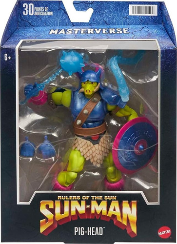 Los Amos Del Universo Figura De Accion Pig-head (gpk95-p)
