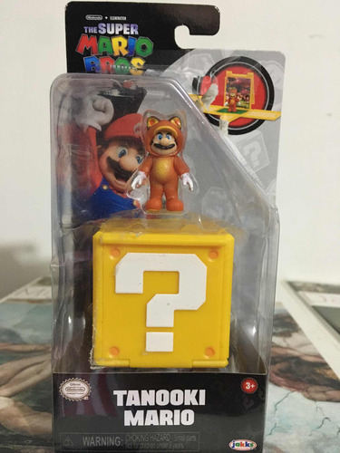 Mario Bros Tanooki Mario Jakks De 9cm