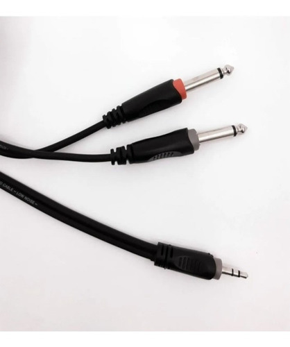 Imagen 2 de 6 de Cable Kwc Neon 9004 Miniplug Str X 2 Plug Mono 3m - Plus