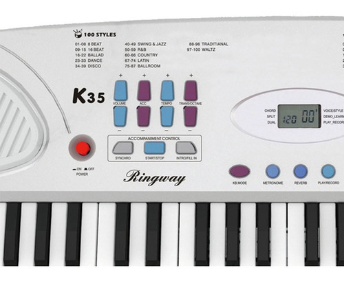 Organo Ringway K35 49 Mini Teclas