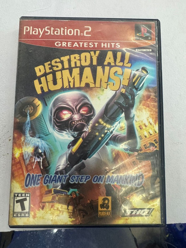 Destroy All Humans Para Play Station 2 Ps2 (original) 