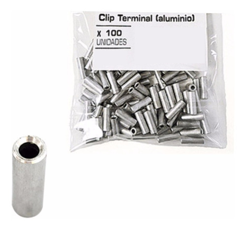 Tubo Clip Para Empalme Cerco Electrico Perimetral