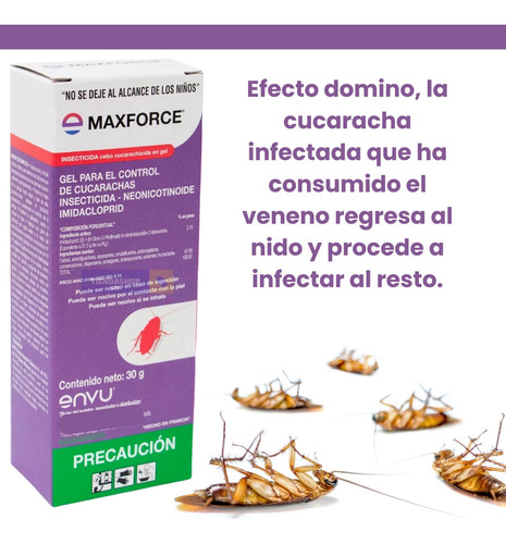 Maxforce Bayer Veneno Cucaracha Y Urbatrine Flow Liquido