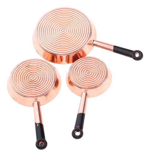 .. Utensilios De Cocina En Miniatura Bronce