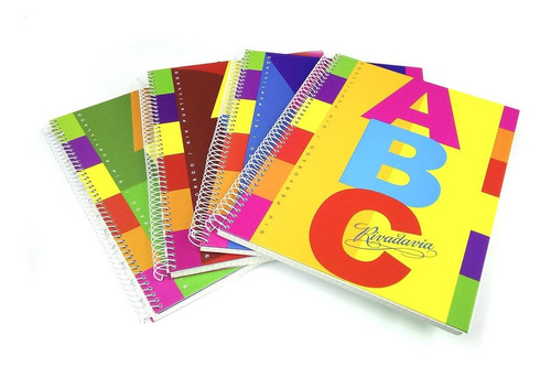 Cuaderno Rivadavia Abc 20,2 X 26,7 Cm 60 Hojas Rayado