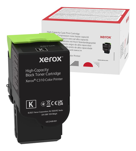 Toner De Alto Rendimiento Negro Xerox 006r04364 8000 Pags