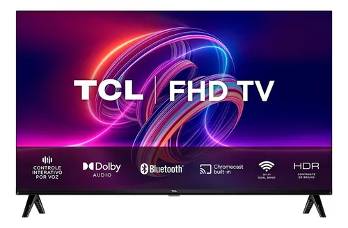 Smart Tv Led Tcl 32 S5400af Full Hd Android 127/220v C/ Nfe