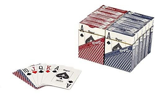 Juego De Cartas - Regal Games Playing Cards, Poker Size, 12 