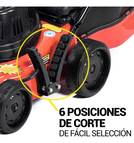 Máquina Cortar Césped Eléctrica Dibra 1/2hp 6 Posiciones