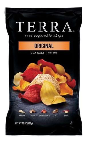 Botana De Vegetales Sal De Mar Terra 425g