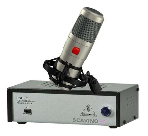 Microfono Behringer T1 Condensador Valvular Preamp T-1