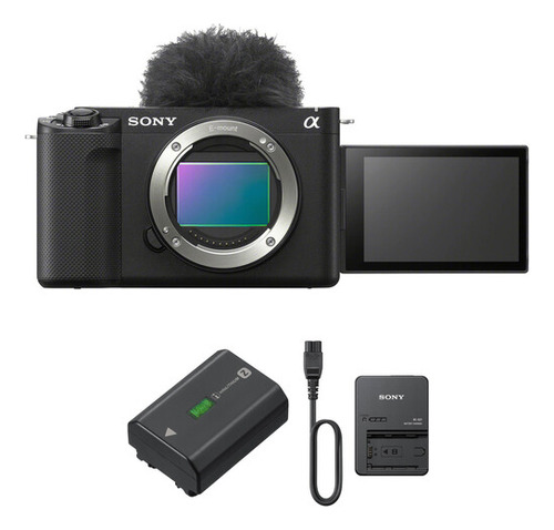 Cámara Sony Zv-e1 Sin Espejo Con Kit De Batería Y Cargador