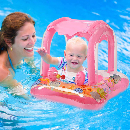 Flotador Bebé Alberca Inflable Ayuda Nadar Infantil