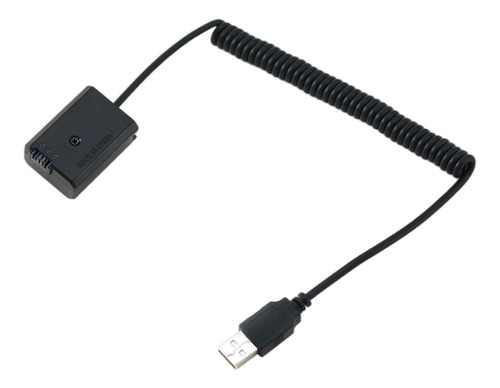 Cable Usb A Batería Ficticia Np-fw50 Compatible Con Sony