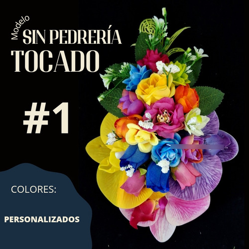 Tocado Sin Pedreria (para Marinera O Boda)