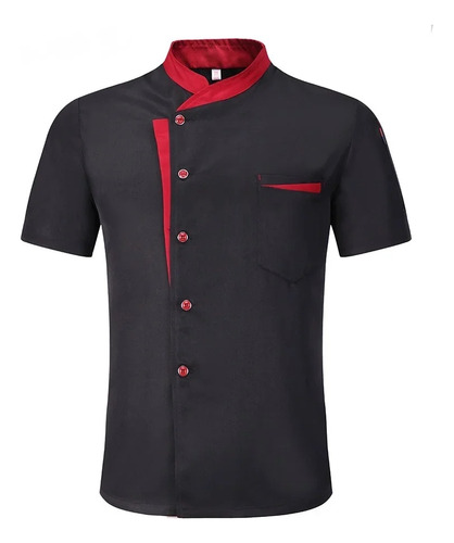 Camisa Unisex Corta Y Larga Con Uniforme De Chef De Cocina P