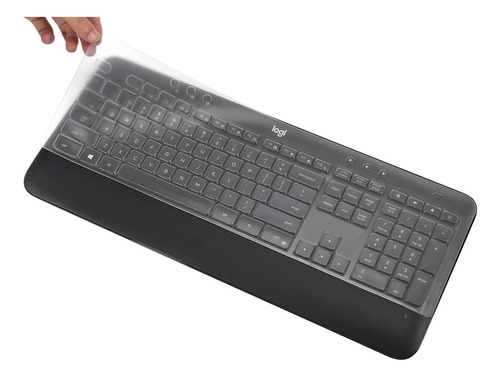 Protector De Teclado Impermeable Casedao Para Logitech Mk...