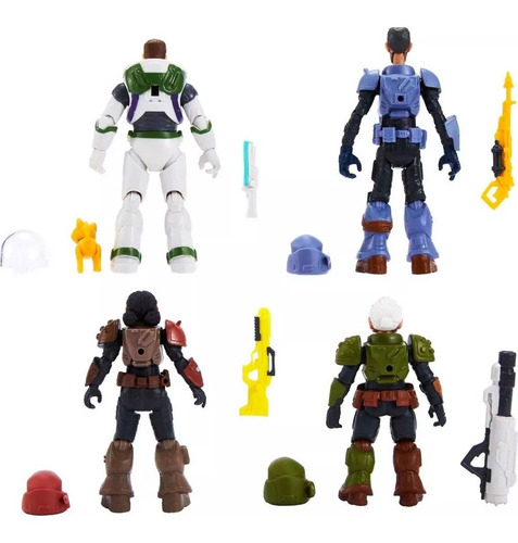 Disney Pixar Lightyear Recruits To The Rescue Figure 4 -pack