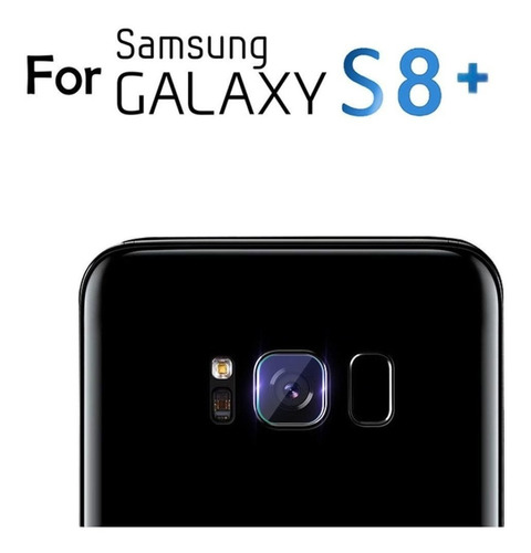Imagen 6 de 6 de Film Templado Protector Camara Trasera Samsung S8 S8 Plus