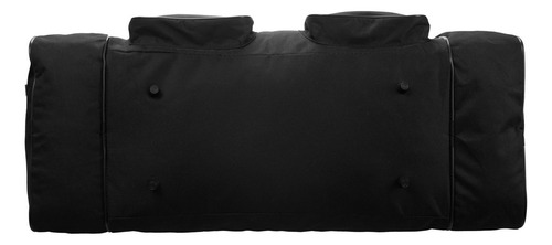 Bolso Tactico Viajero Urbano Unisex Correa Ajustable Amplio Color Negro Liso