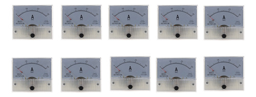 Medidor De Panel De Corriente Analógico 10x 85c1, Amperímetr