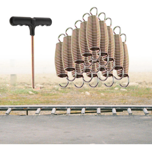 Resortes De Trampolín Con Herramienta De Primavera De 9 Cm.