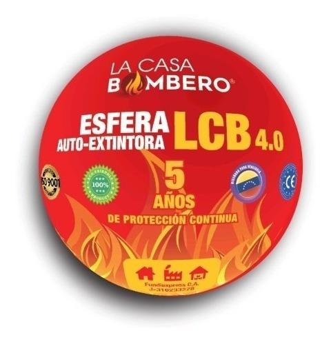 Esfera Extintor Automatico L.c.b 1,3kg