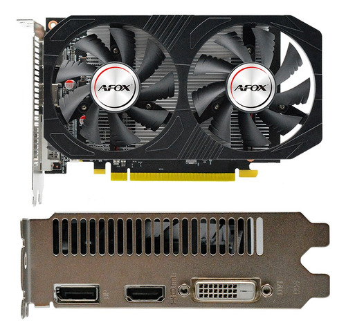 Tarjeta De Video Afox Radeon Rx 550 4gb Gddr5, Pcie 3.0, Dp 