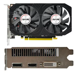 Tarjeta De Video Afox Radeon Rx 550 4gb Gddr5, Pcie 3.0, Dp