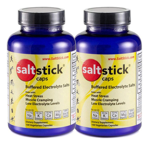 Saltstick Cápsulas Electrolitos Reemplazo Cápsulas Suplement