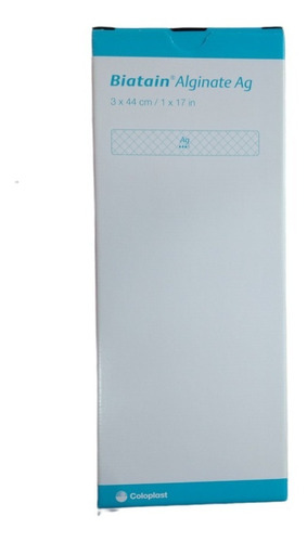 Alginato De Calcio Con Plata 3780 Biatain Ag 3x44cm X Un