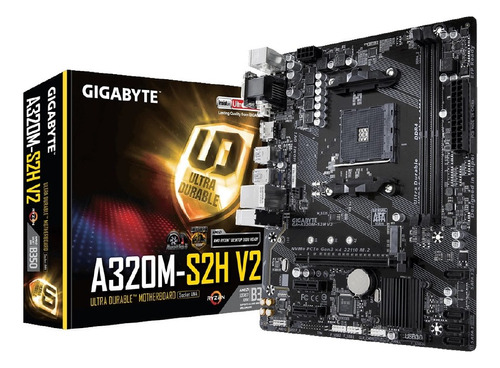 Motherboard Gigabyte Ga-a320m-s2h-v2 Am4 Chipset Amd B350 