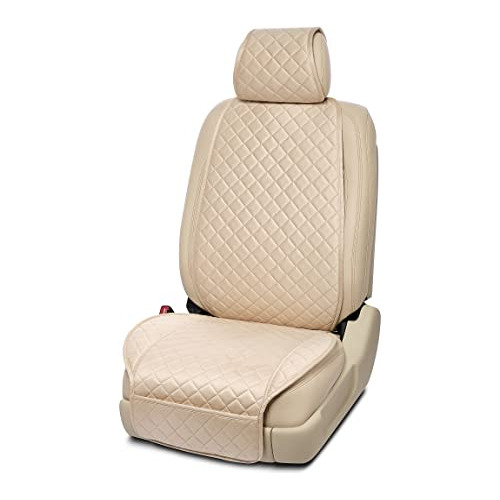 Funda De Asiento Beige Todas Temporadas, Suave Y Transp...