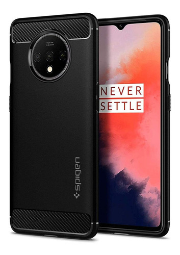 Spigen Rugged Armor Funda Compatible Con Oneplus 7t - Negro 