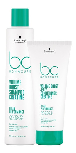 Bonacure Kit Clean Performance Volume Boost Duo Pequeno