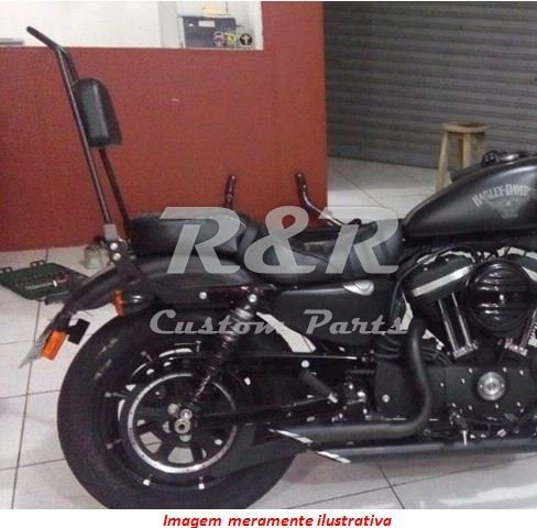 Sissy Bar Harley 883 Encosto Garupa Destacável Alto Entrega