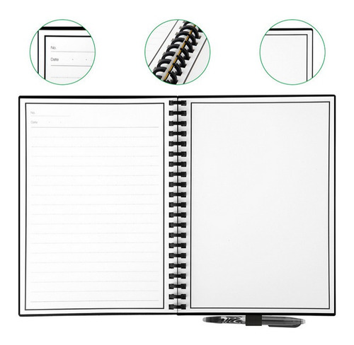 Caderno Infinito - Pronta Entrega ( Pautado + Liso ) 30 Pag