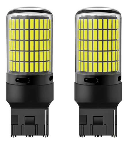 X2 Amplleta Led 7440 T20 W21w 144smd 12v Un Contacto