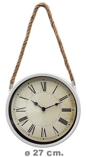 Reloj De Pared Diseño Simil Antiguo Diametro 27cm Diseño Vgo