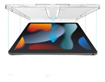 Mica Pantalla Para iPad 9 8 7 + Aplicador Teknet Templado