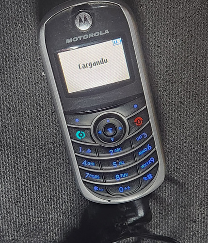 Celular Motorola C139 Telcel Funcionando Bien, Cargador Original, Basico Económico Retro Clasico Barato, Nokia C3 1200 N8 N96 C3 5300 3220 1100 1108 (Usado)