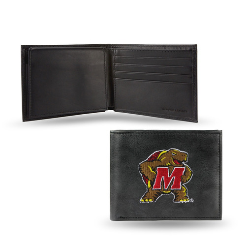 De La Ncaa Men's Maryland Tigre Embroidered Billfold Wallet