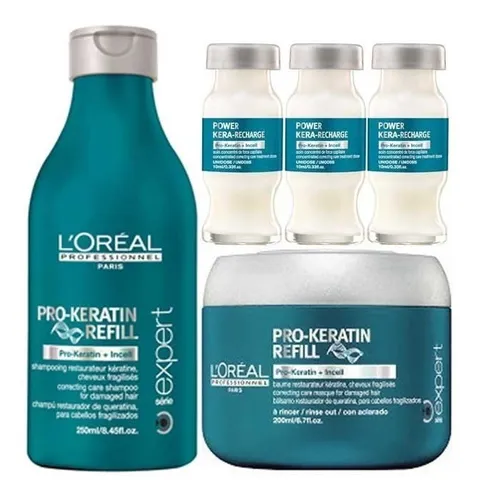 Shock Sin Loreal Pro Keratin Kit