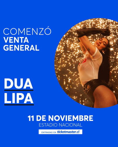 Dua Lipa - Entradas Pit Andes X 2 Unidades