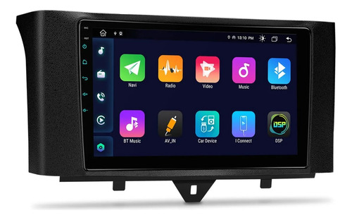 Android Smart Fortwo 2011-2015 Carplay Bluetooth Radio Usb